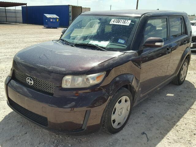 JTLZE4FE6A1100073 - 2010 TOYOTA SCION XB 紫色 照片 2