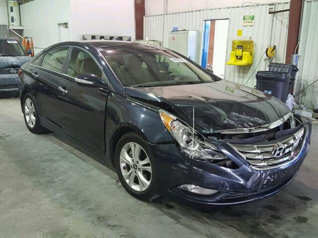 5NPEC4AC2CH290424 - 2012 HYUNDAI SONATA SE BLACK photo 1