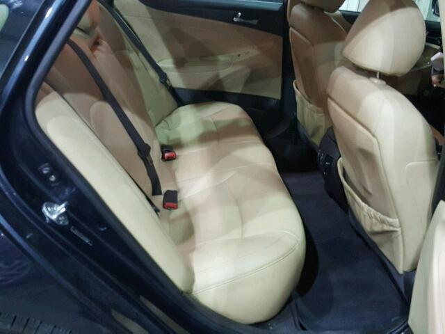 5NPEC4AC2CH290424 - 2012 HYUNDAI SONATA SE შავი ფოტო 6