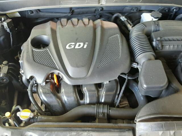 5NPEC4AC2CH290424 - 2012 HYUNDAI SONATA SE შავი ფოტო 7