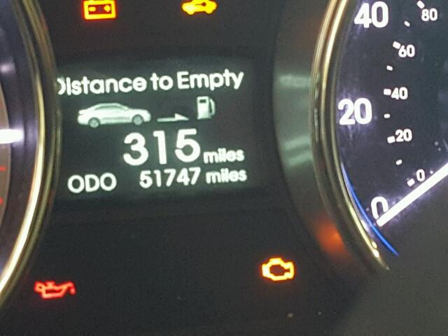 5NPEC4AC2CH290424 - 2012 HYUNDAI SONATA SE შავი ფოტო 8