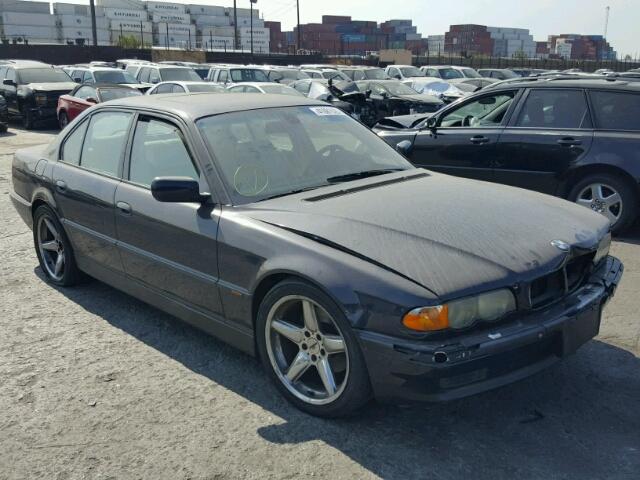 WBAGG834XYDN77188 - 2000 BMW 740 I AUTO BLUE photo 1
