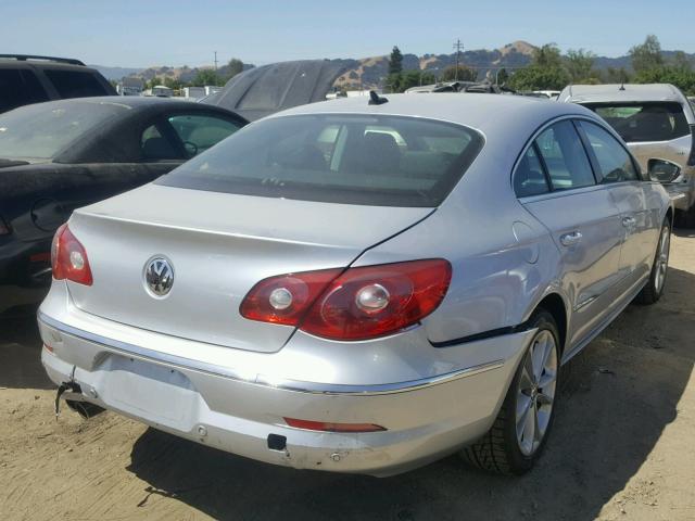 WVWHL73C59E535253 - 2009 VOLKSWAGEN CC LUXURY SILVER photo 4