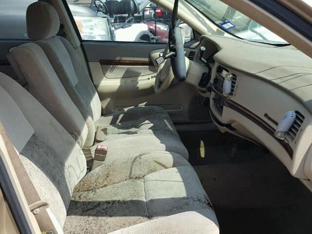 2G1WF52E549315928 - 2004 CHEVROLET IMPALA 金色 照片 5