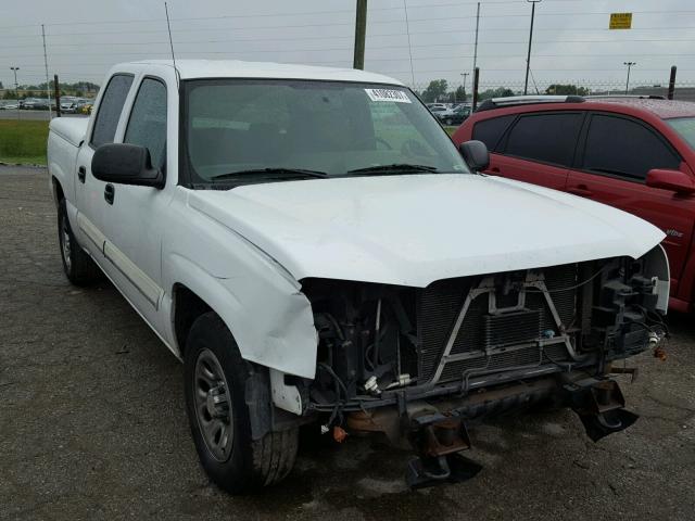 2GCEC13T451142761 - 2005 CHEVROLET SILVERADO WHITE photo 1