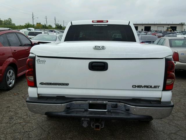 2GCEC13T451142761 - 2005 CHEVROLET SILVERADO WHITE photo 6