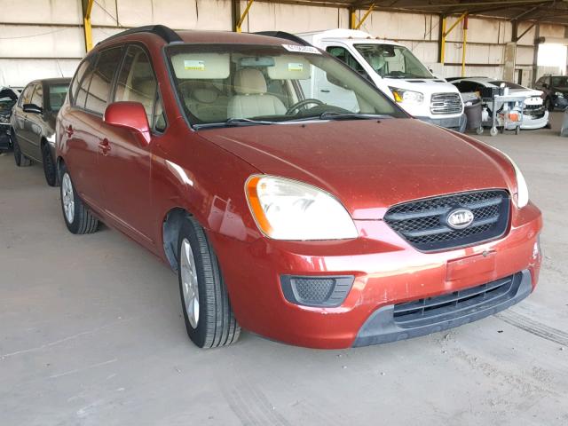 KNAFG526687132068 - 2008 KIA RONDO LX RED photo 1