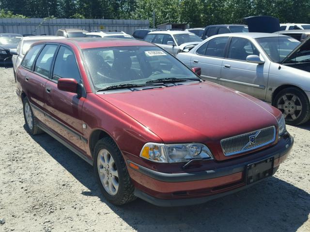 YV1VW2551YF487197 - 2000 VOLVO V40 Czerwony zdjęcie 1