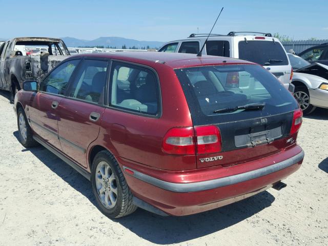 YV1VW2551YF487197 - 2000 VOLVO V40 RED photo 3