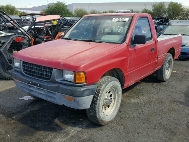 JAACR11E6S7212454 - 1995 ISUZU CONVENTION RED photo 2