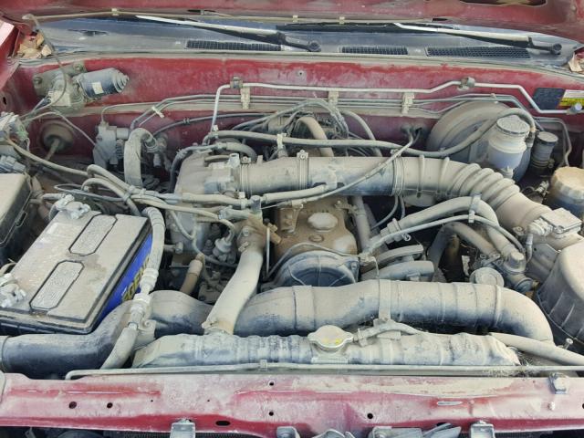 JAACR11E6S7212454 - 1995 ISUZU CONVENTION RED photo 7