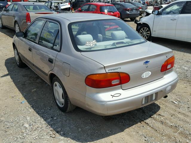 1Y1SK5284YZ432547 - 2000 CHEVROLET GEO PRIZM 米色 照片 3
