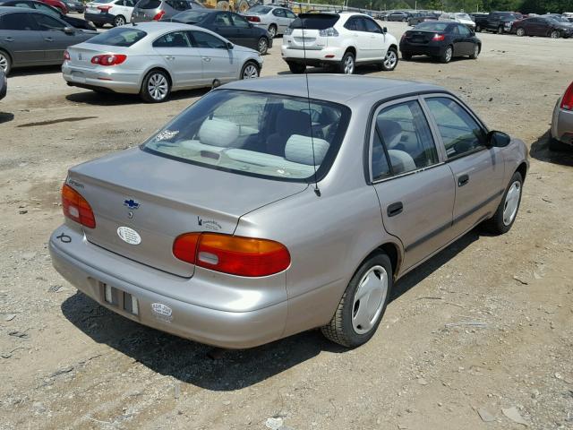 1Y1SK5284YZ432547 - 2000 CHEVROLET GEO PRIZM 米色 照片 4