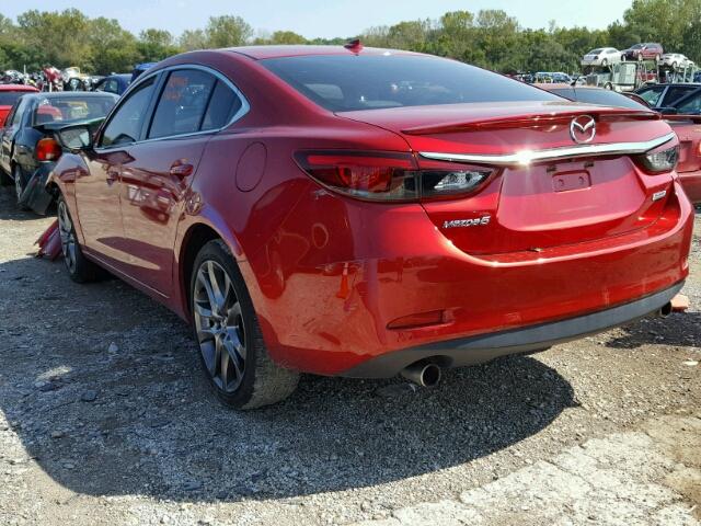 JM1GJ1W58G1416936 - 2016 MAZDA 6 GRAND TO RED photo 3