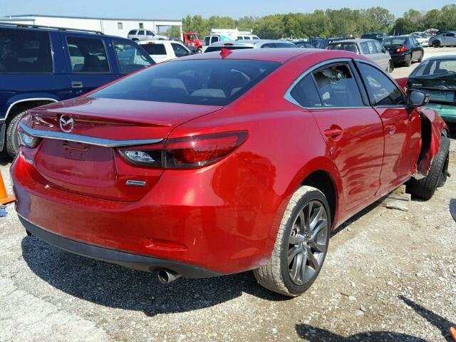 JM1GJ1W58G1416936 - 2016 MAZDA 6 GRAND TO RED photo 4