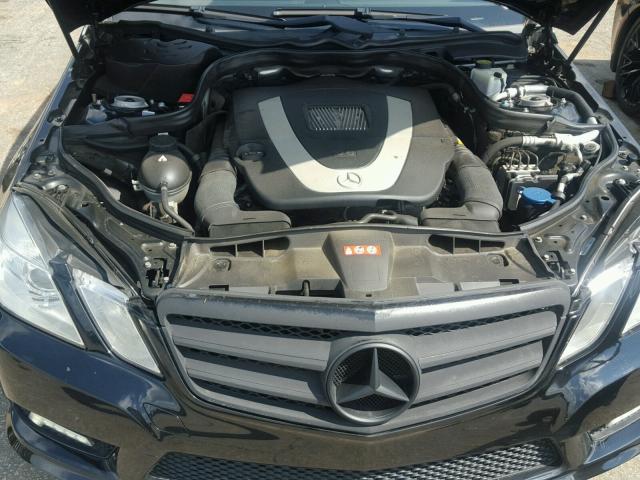 WDDHF8HB4BA458617 - 2011 MERCEDES-BENZ E 350 4MAT BLACK photo 7