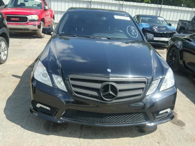 WDDHF8HB4BA458617 - 2011 MERCEDES-BENZ E 350 4MAT BLACK photo 9