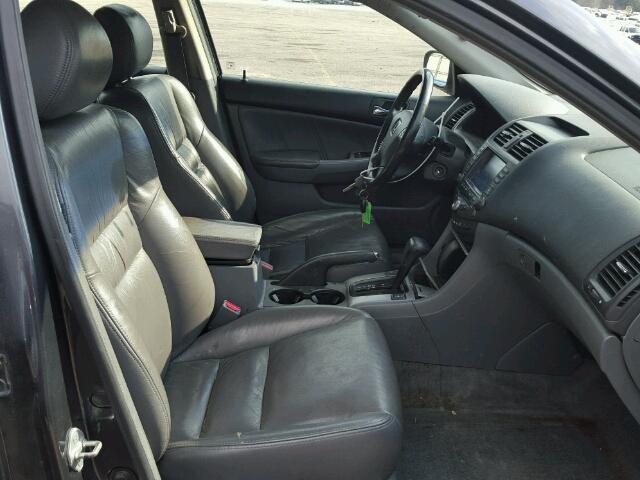 1HGCM56705A163334 - 2005 HONDA ACCORD GRAY photo 5