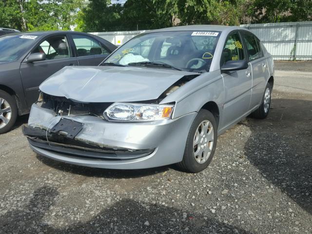 1G8AJ52F23Z132512 - 2003 SATURN ION LEVEL SILVER photo 2