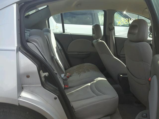 1G8AJ52F23Z132512 - 2003 SATURN ION LEVEL SILVER photo 6