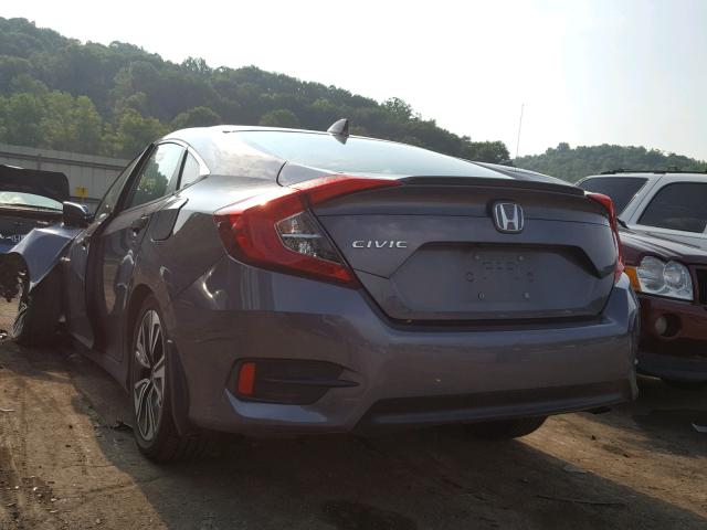 19XFC1F79GE202106 - 2016 HONDA CIVIC EXL 灰色 照片 3