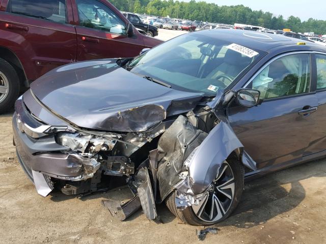 19XFC1F79GE202106 - 2016 HONDA CIVIC EXL 灰色 照片 9