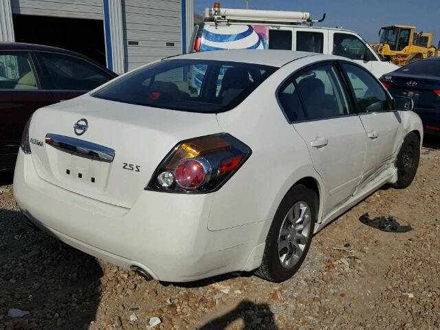 1N4AL2APXCN569437 - 2012 NISSAN ALTIMA BAS WHITE photo 4