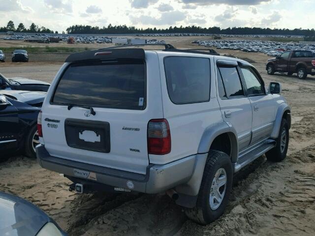 JT3GN87R4X0103214 - 1999 TOYOTA 4RUNNER LI WHITE photo 4