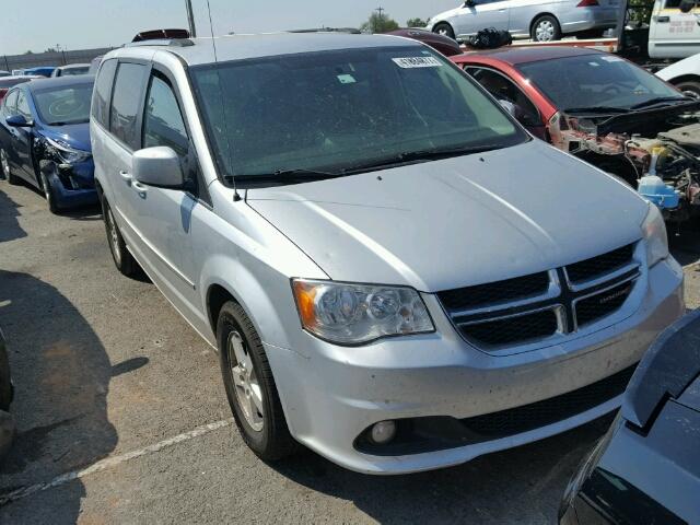 2D4RN5DG6BR693696 - 2011 DODGE GRAND CARA SILVER photo 1