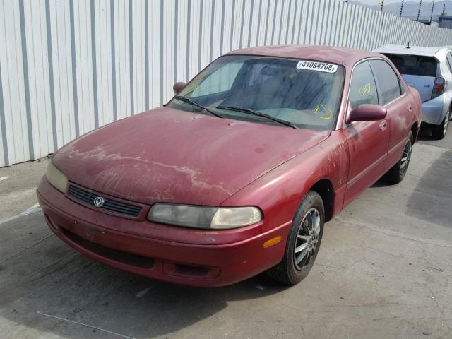 1YVGE22C0R5183817 - 1994 MAZDA 626 DX RED photo 2