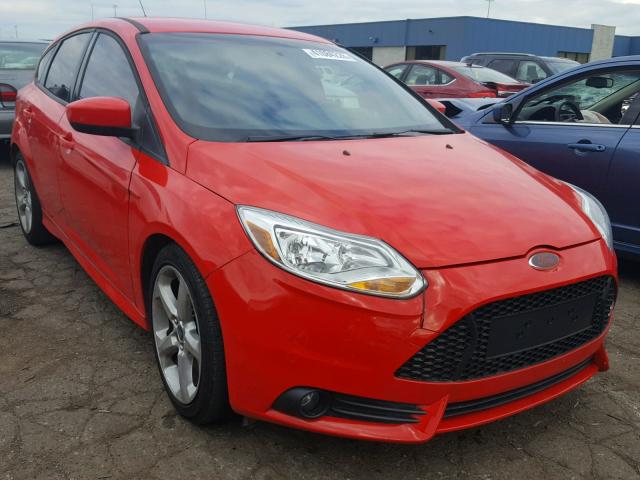 1FADP3L90DL233332 - 2013 FORD FOCUS ST RED photo 1