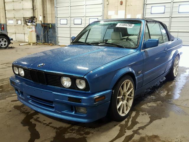 WBABB2302H1943245 - 1987 BMW 325 I AUTO BLUE photo 2