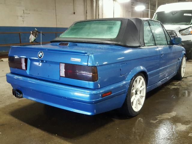 WBABB2302H1943245 - 1987 BMW 325 I AUTO BLUE photo 4