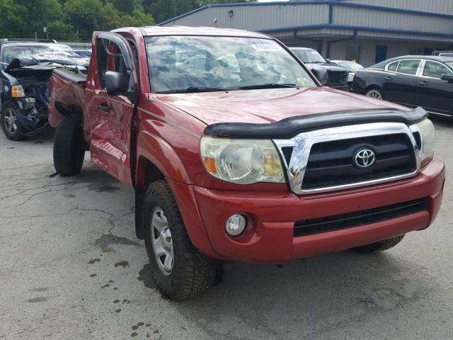 5TETU62N85Z034546 - 2005 TOYOTA TACOMA PRE RED photo 1