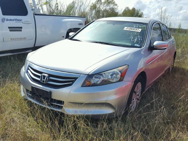 1HGCP2F38CA103818 - 2012 HONDA ACCORD LX SILVER photo 2