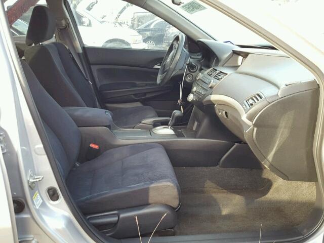 1HGCP2F38CA103818 - 2012 HONDA ACCORD LX SILVER photo 5