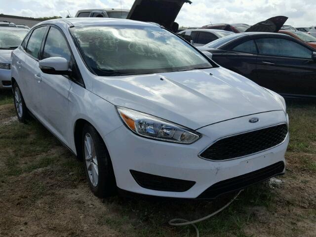 1FADP3F20FL255073 - 2015 FORD FOCUS SE WHITE photo 1