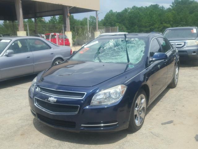 1G1ZC5E12BF287413 - 2011 CHEVROLET MALIBU 1LT BLUE photo 2