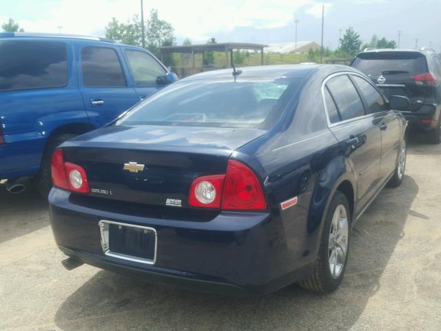 1G1ZC5E12BF287413 - 2011 CHEVROLET MALIBU 1LT BLUE photo 4
