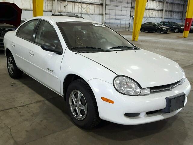 1P3ES46C1YD834680 - 2000 PLYMOUTH NEON BASE 白色 照片 1