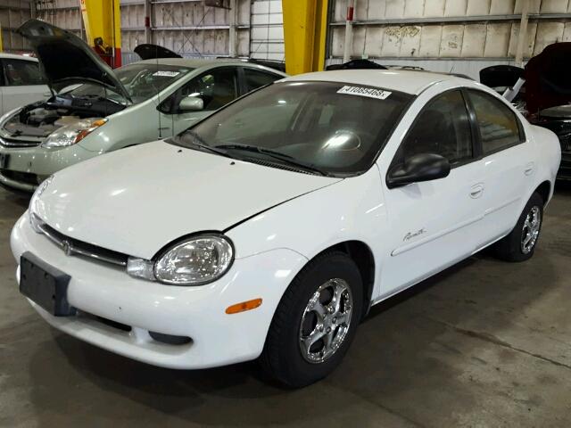 1P3ES46C1YD834680 - 2000 PLYMOUTH NEON BASE 白色 照片 2