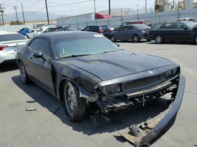 2B3LJ54T29H602422 - 2009 DODGE CHALLENGER BLACK photo 1