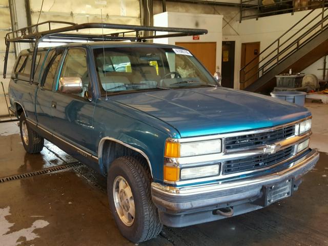 1GCEK19K8RE133907 - 1994 CHEVROLET K1500 GREEN photo 1