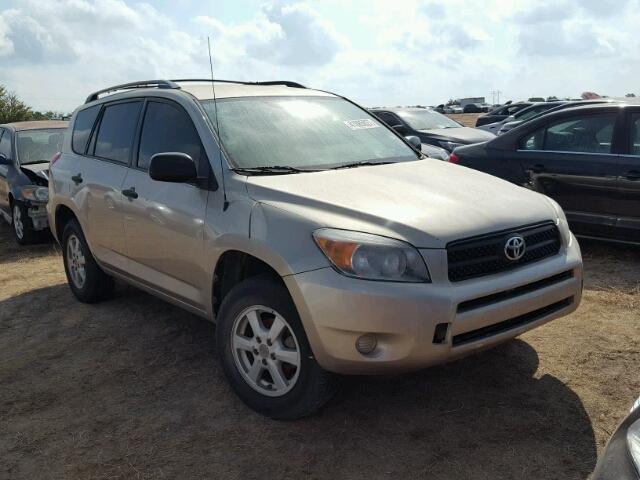 JTMZD33V376034168 - 2007 TOYOTA RAV4 TAN photo 1