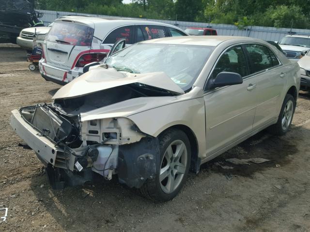 1G1ZB5EU0BF369038 - 2011 CHEVROLET MALIBU LS GOLD photo 2