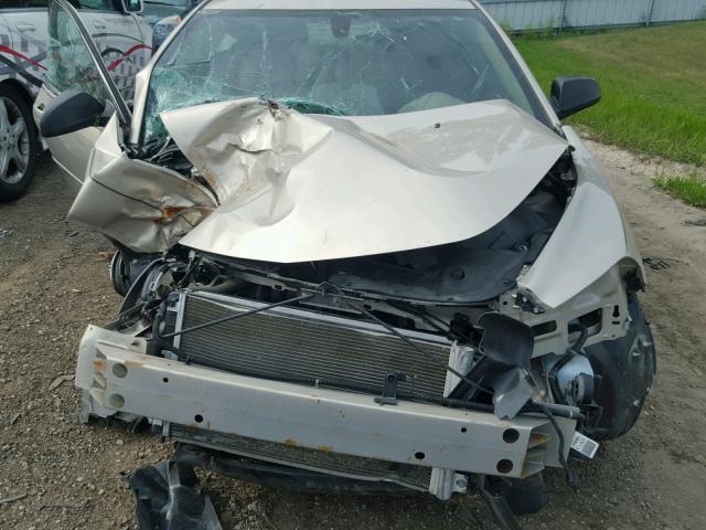 1G1ZB5EU0BF369038 - 2011 CHEVROLET MALIBU LS GOLD photo 7