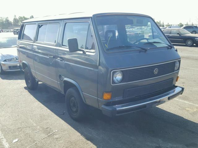 WV2YB0252EH126649 - 1984 VOLKSWAGEN VANAGON BU GRAY photo 1