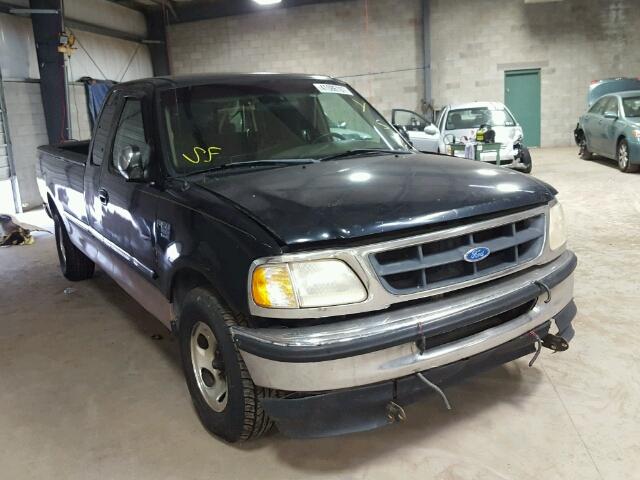 1FTZX1765WNC26842 - 1998 FORD F150 BLACK photo 1