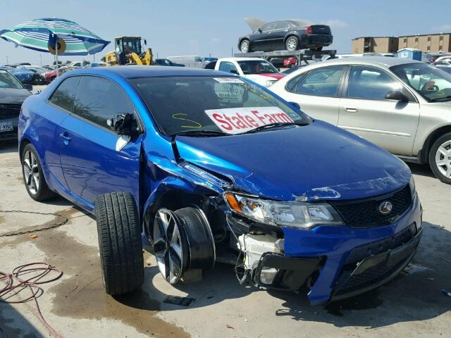 KNAFW6A39A5138769 - 2010 KIA FORTE BLUE photo 1