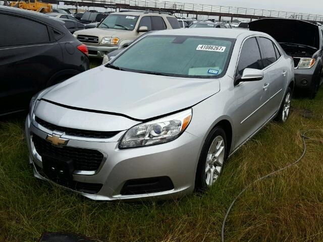 1G11C5SLXFF265054 - 2015 CHEVROLET MALIBU SILVER photo 2